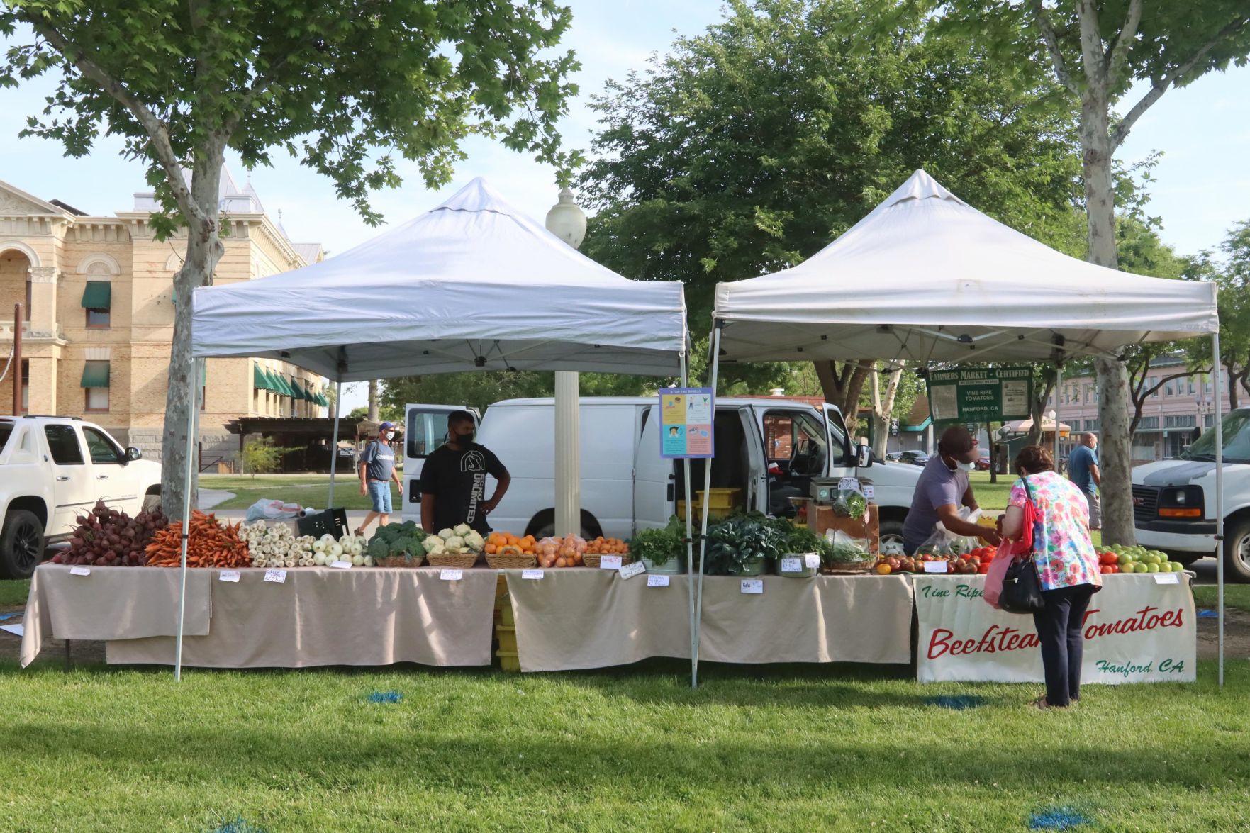 Thursday Night Market Place hosts first certified farmers market